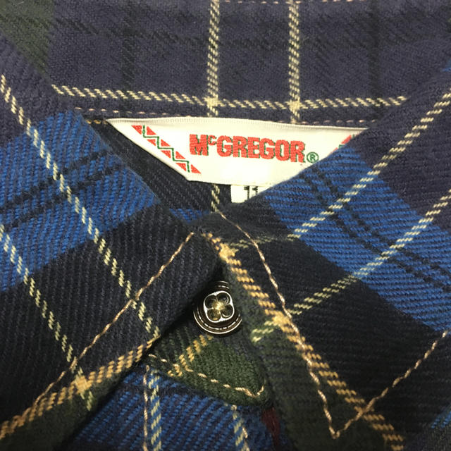 McGREGOR(マックレガー)のマックレガー Mc GREGOR 長袖 チェック柄 レディースのトップス(シャツ/ブラウス(長袖/七分))の商品写真