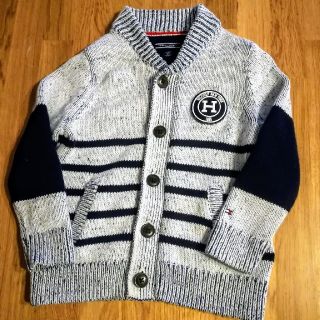 トミーヒルフィガー(TOMMY HILFIGER)の☆chaizmさん専用☆トミー　カーディガン　12-18M(カーディガン/ボレロ)