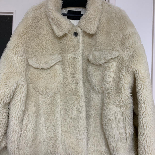 MURUA(ムルーア)のMURUA ボア コート レディースのジャケット/アウター(ブルゾン)の商品写真