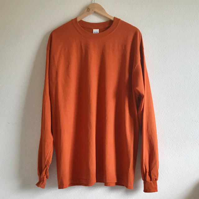 GILDAN(ギルタン)のGILDAN ギルダン ロンT テキサス オレンジ XL レディースのトップス(Tシャツ(長袖/七分))の商品写真