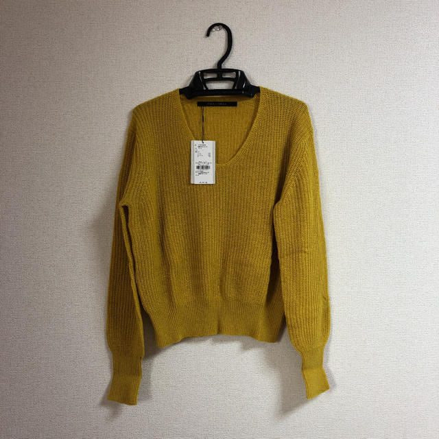 YECCA VECCA(イェッカヴェッカ)のYECCA VECCA ニット セーター yellow レディースのトップス(ニット/セーター)の商品写真