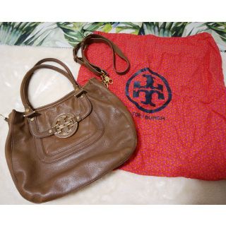 トリーバーチ(Tory Burch)のトリーバーチ　2wayショルダーバック(ブラウン)(ショルダーバッグ)