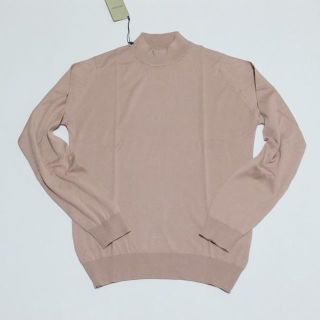 ジョンスメドレー(JOHN SMEDLEY)の新品  John Smedley   モックネック　Mサイズ   GYPSUM(ニット/セーター)