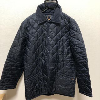 ラベンハム(LAVENHAM)のラベンハム キルティングジャケット 38 NAVY(ナイロンジャケット)