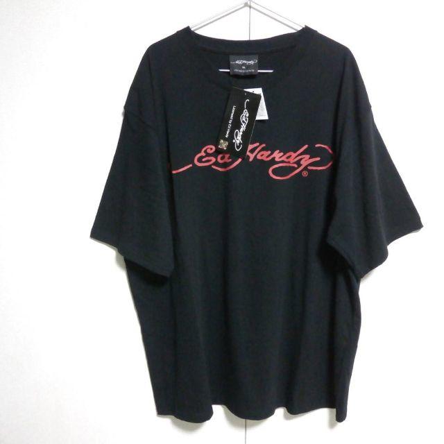 Ed Hardy(エドハーディー)のEd Hardy　新品　４Ｌ　エドハーディー　黒　小悪魔　BLACK メンズのトップス(Tシャツ/カットソー(半袖/袖なし))の商品写真