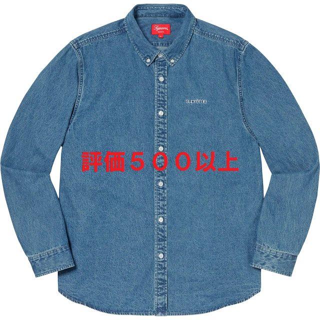 Supreme Denim Shirt 青 LLargeカラー