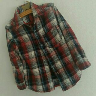 ベビーギャップ(babyGAP)のbabyGAP　チェック柄シャツ　アウター(ジャケット/上着)