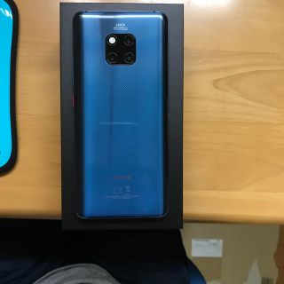 アンドロイド(ANDROID)のHUAWEI Mate 20 proミッドナイトブルー(スマートフォン本体)