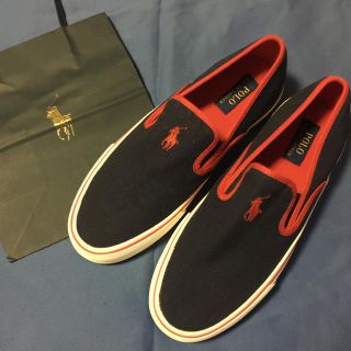 ポロラルフローレン(POLO RALPH LAUREN)の新品  ラルフローレン  スニーカー  スリッポン(スニーカー)