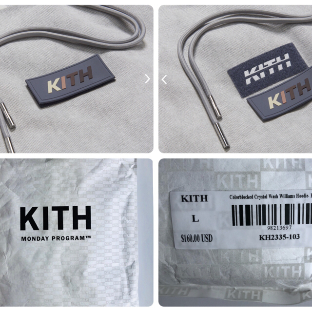 月末セール！2019FW KITH   WASH パーカー sizeL