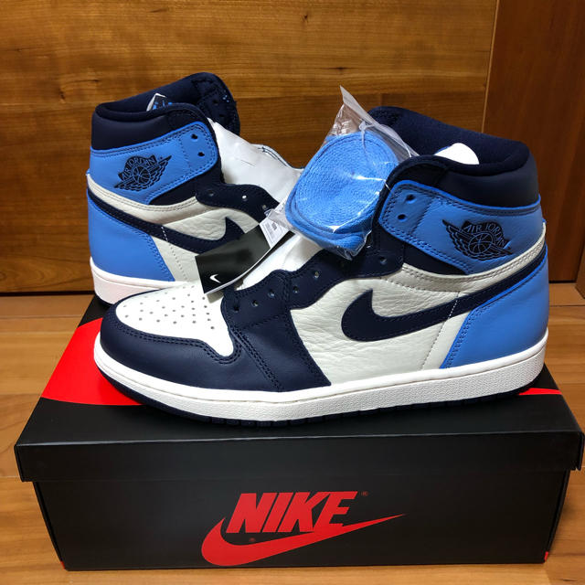 最終価格!AIR JORDAN 1 RETRO HIGH OG OBSIDIAN