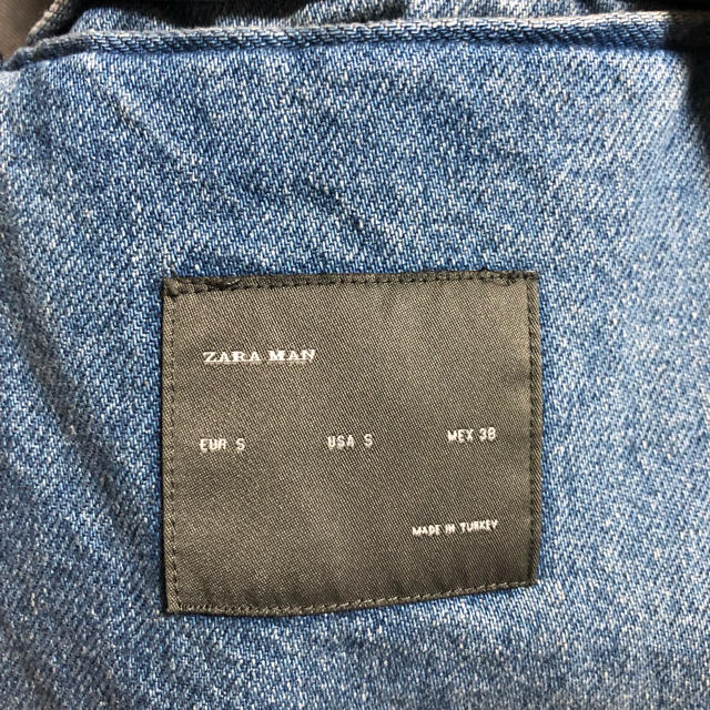 ZARA(ザラ)のZARA MAN デニム コート メンズのジャケット/アウター(チェスターコート)の商品写真
