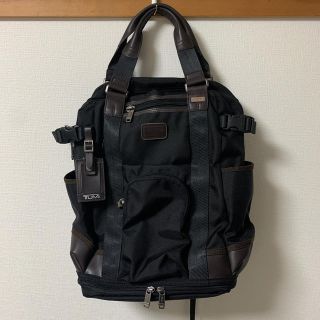 トゥミ(TUMI)のTUMI リュック 黒 茶色(バッグパック/リュック)