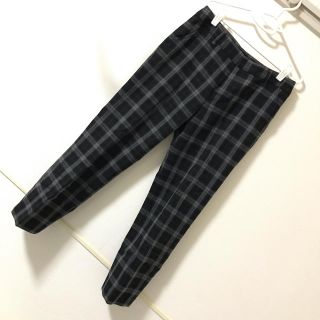 シーディーエスベーシック(C.D.S BASIC)のモノトーン チェックパンツ(カジュアルパンツ)