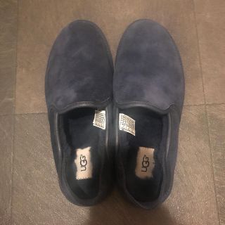 アグ(UGG)のアグ ムートン 美品(スリッポン/モカシン)