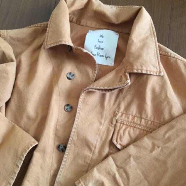 searoomlyn buckleショートボリュームジャケット