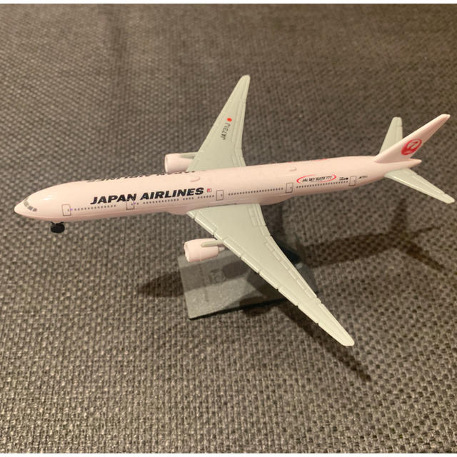 JAL(日本航空)(ジャル(ニホンコウクウ))のJAL ノベルティ 飛行機模型 エンタメ/ホビーのおもちゃ/ぬいぐるみ(模型/プラモデル)の商品写真