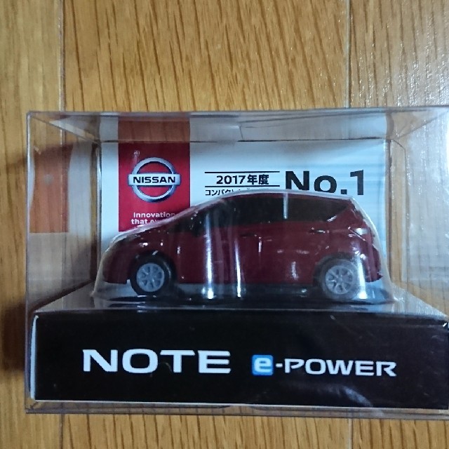 日産(ニッサン)の日産 NOTE ミニカー エンタメ/ホビーのおもちゃ/ぬいぐるみ(ミニカー)の商品写真