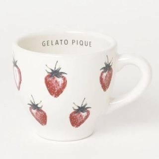 ジェラートピケ(gelato pique)のジェラートピケ ストロベリーマグカップ(グラス/カップ)