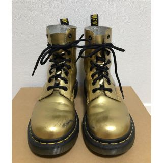 ドクターマーチン(Dr.Martens)のyokoさん専用　ドクターマーチンゴールドブーツ　コーチストール(ブーツ)