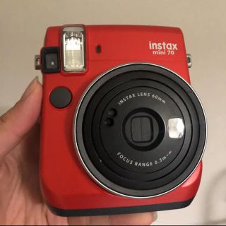 フジフイルム(富士フイルム)のチェキ instax mini(フィルムカメラ)