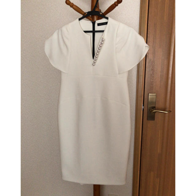代引き人気 BARNEYS NEW ヨーコチャンyokochan☆パールワンピース