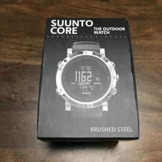 スント(SUUNTO)のスント コア ブラッシュ ド スティール 値下げ(腕時計(デジタル))