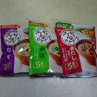 アサヒ(アサヒ)のアマノフーズうちのお味噌汁　3種(インスタント食品)