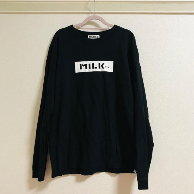 MILKFED.(ミルクフェド)のMILKFED. ロンティー 黒ティー レディースのトップス(Tシャツ(長袖/七分))の商品写真