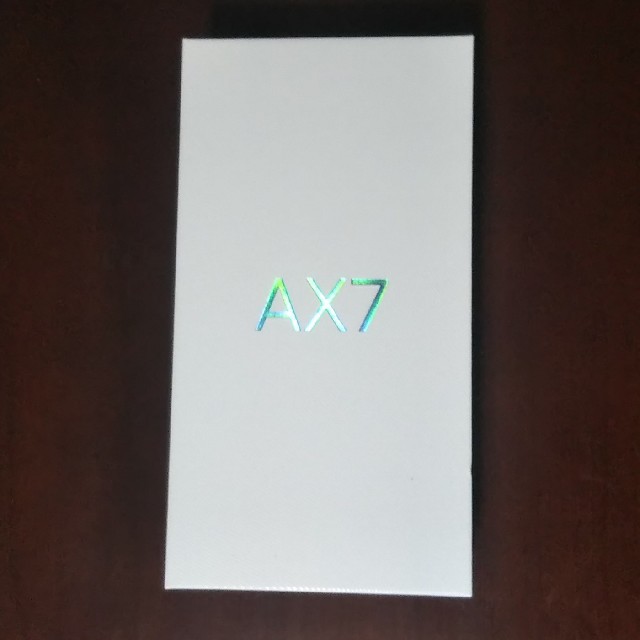 ★値下げ　スマホ本体　AX7 OPPO ブルー