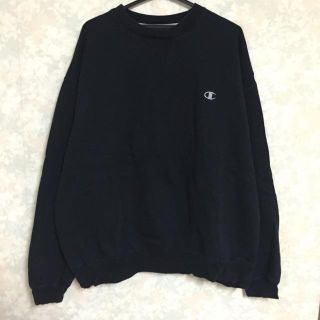 チャンピオン(Champion)のチャンピオンロゴ 黒 スウェット XXL(スウェット)