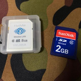 トウシバ(東芝)のSDカード☆2GB＋8GB(PC周辺機器)