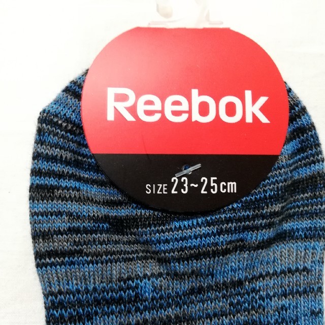 Reebok(リーボック)の2足 グンゼ リーボック ショートソックス 靴下 レディースのレッグウェア(ソックス)の商品写真