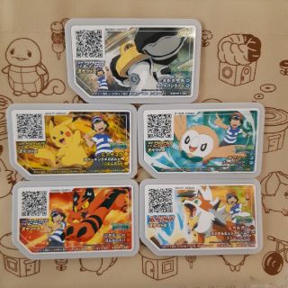 ポケモン(ポケモン)の新品未使用！ポケモンガオーレ　サトシ　アニメイラスト　アローラポケモンリーグ(カード)