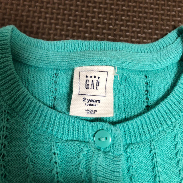 babyGAP(ベビーギャップ)のベビーギャップのカーディガン キッズ/ベビー/マタニティのキッズ服女の子用(90cm~)(カーディガン)の商品写真