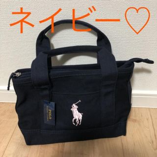 ポロラルフローレン(POLO RALPH LAUREN)の新品未使用♡ラルフローレントートバッグ♡ネイビー(トートバッグ)