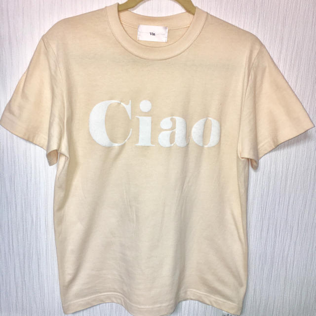 SCOT CLUB(スコットクラブ)のvin☆CiaoロゴTシャツ☆YAMADAYA レディースのトップス(Tシャツ(半袖/袖なし))の商品写真