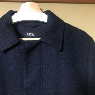 【美品】A.P.C.  定番ステンカラーウールコート　サイズXS