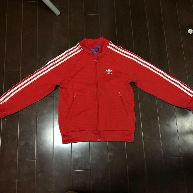 adidas(アディダス)のadidas ジャージ 120㎝ セットアップ キッズ/ベビー/マタニティのキッズ服女の子用(90cm~)(その他)の商品写真