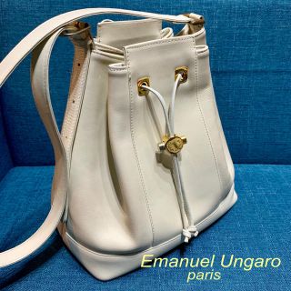 エマニュエルウンガロ(emanuel ungaro)の【Emanuel Ungaro】ウンガロ バケツ型 レザーショルダーバッグ(ショルダーバッグ)