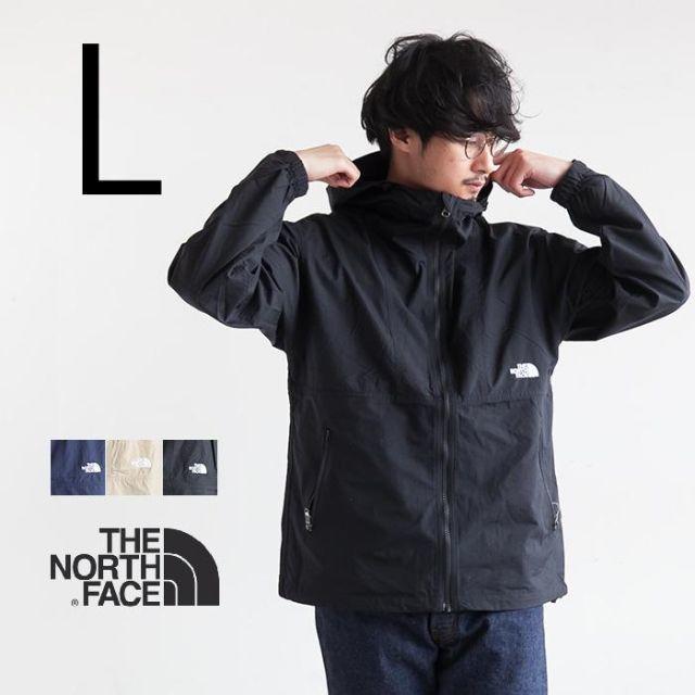 THE NORTH FACE - 防水雨具 L 新品ノースフェイス黒マウンテンパーカー