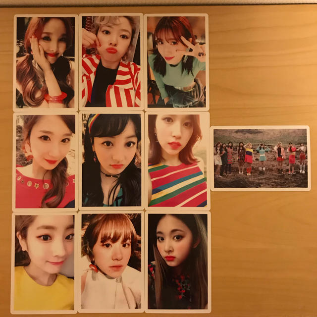 TWICE  signal  トレカ  10枚セット エンタメ/ホビーのCD(K-POP/アジア)の商品写真