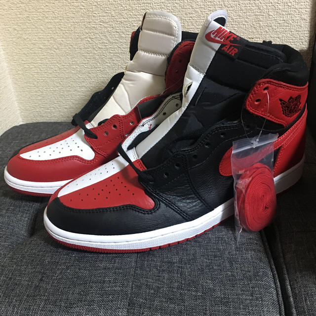 AIR JORDAN 1 RETRO HOMAGE TO HOME 28cm