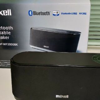 マクセル(maxell)のmaxell　ワイヤレススピーカー(スピーカー)