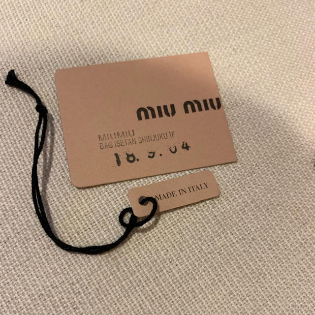 miumiu(ミュウミュウ)のmiumiu♡ブレスレット レディースのアクセサリー(ブレスレット/バングル)の商品写真