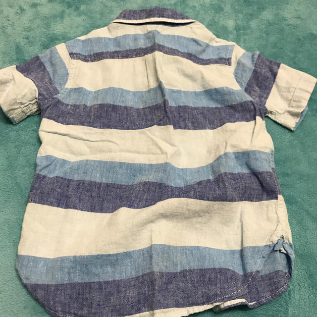 GAP(ギャップ)のGAP リネンシャツ キッズ/ベビー/マタニティのキッズ服男の子用(90cm~)(ブラウス)の商品写真