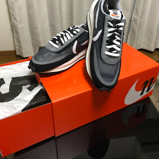 NIKE sacai LDWaffle ブラック 27.5cm