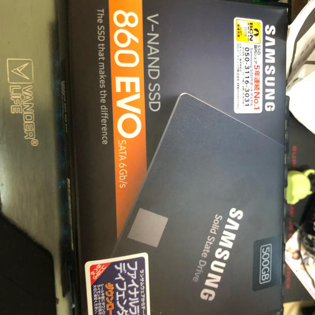 Samsung SSD 500GB 860EVO 2.5インチ内蔵型PC/タブレット