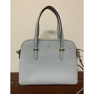 ケイトスペードニューヨーク(kate spade new york)のkate spade 2way ハンドバッグ 水色(ハンドバッグ)