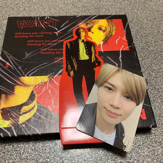 SHINee(シャイニー)のmiyabi様専用 テミン WANT CD エンタメ/ホビーのCD(K-POP/アジア)の商品写真